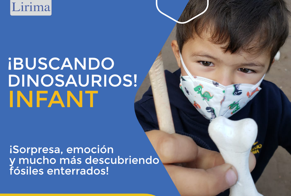 ¡Infant busca dinosaurios!